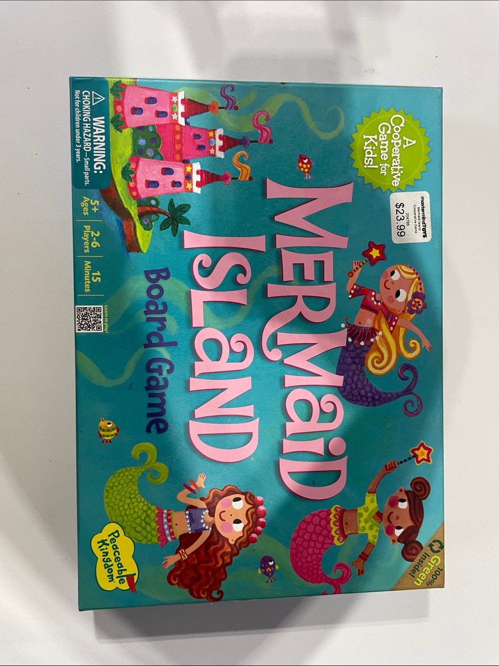 Mermaid Island Board Game - Colorful Kids Game